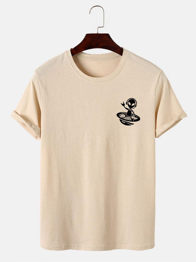 Aldegund® | Alien Print T-Shirt