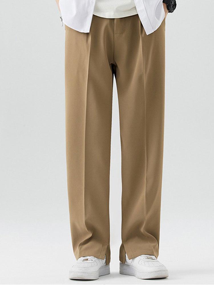 Baladeva® | Slit Hem Pleated Trousers