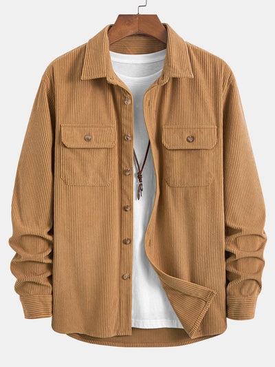 Albie® | Double Pocket Corduroy Shirt