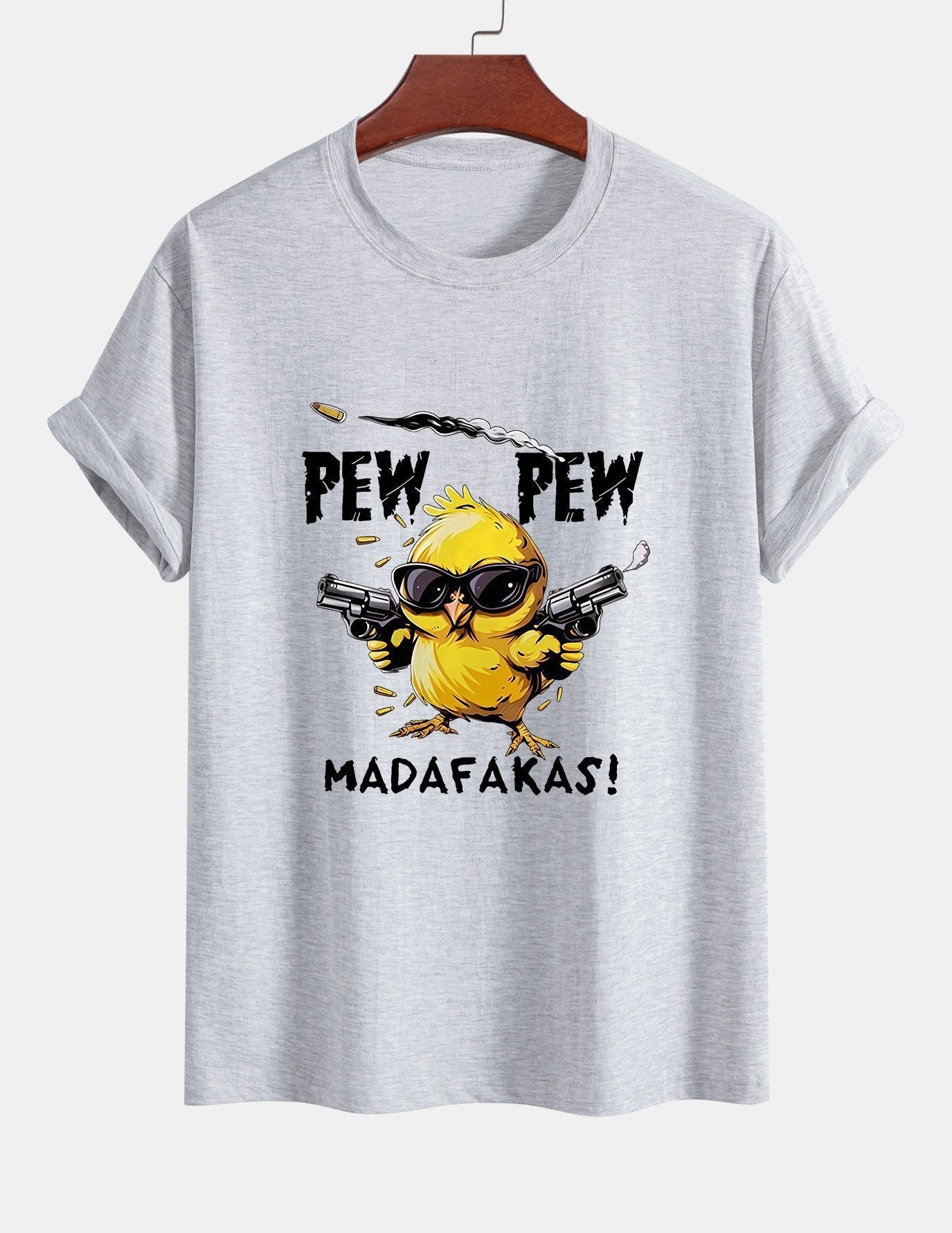 Servando® | Chicken Print Drop Shoulder Oversize T-Shirt