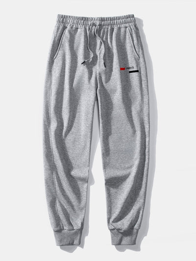 Germán® | Paris Stripe Print Jogging Pants