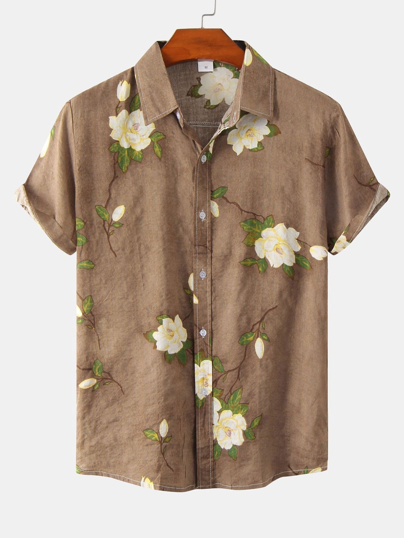 Arther® | Floral Print Button Up Shirt