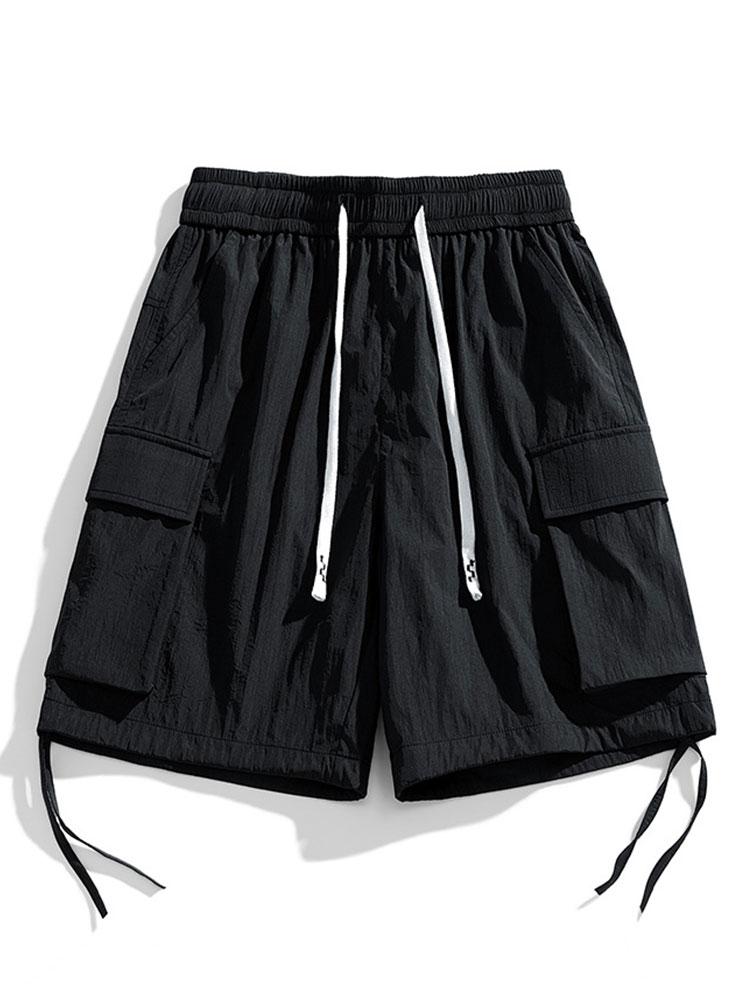 Esteban® | Drawstring Hem Cargo Shorts