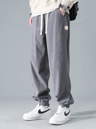 Esau® | Drawstring Corduroy Jogging Pants