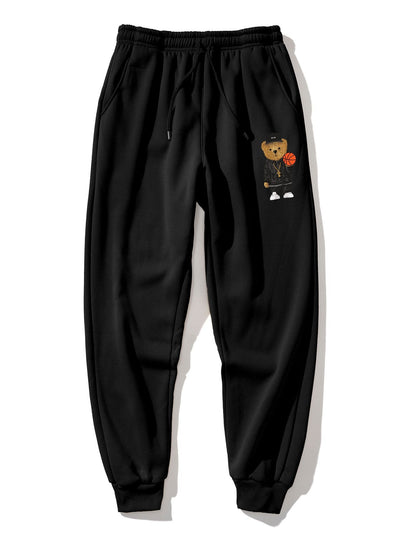 Bancroft® | Basketball Bear Print Jogger Pants