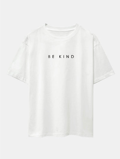 Alvin® | Slogan Print Drop Shoulder Oversize T-Shirt
