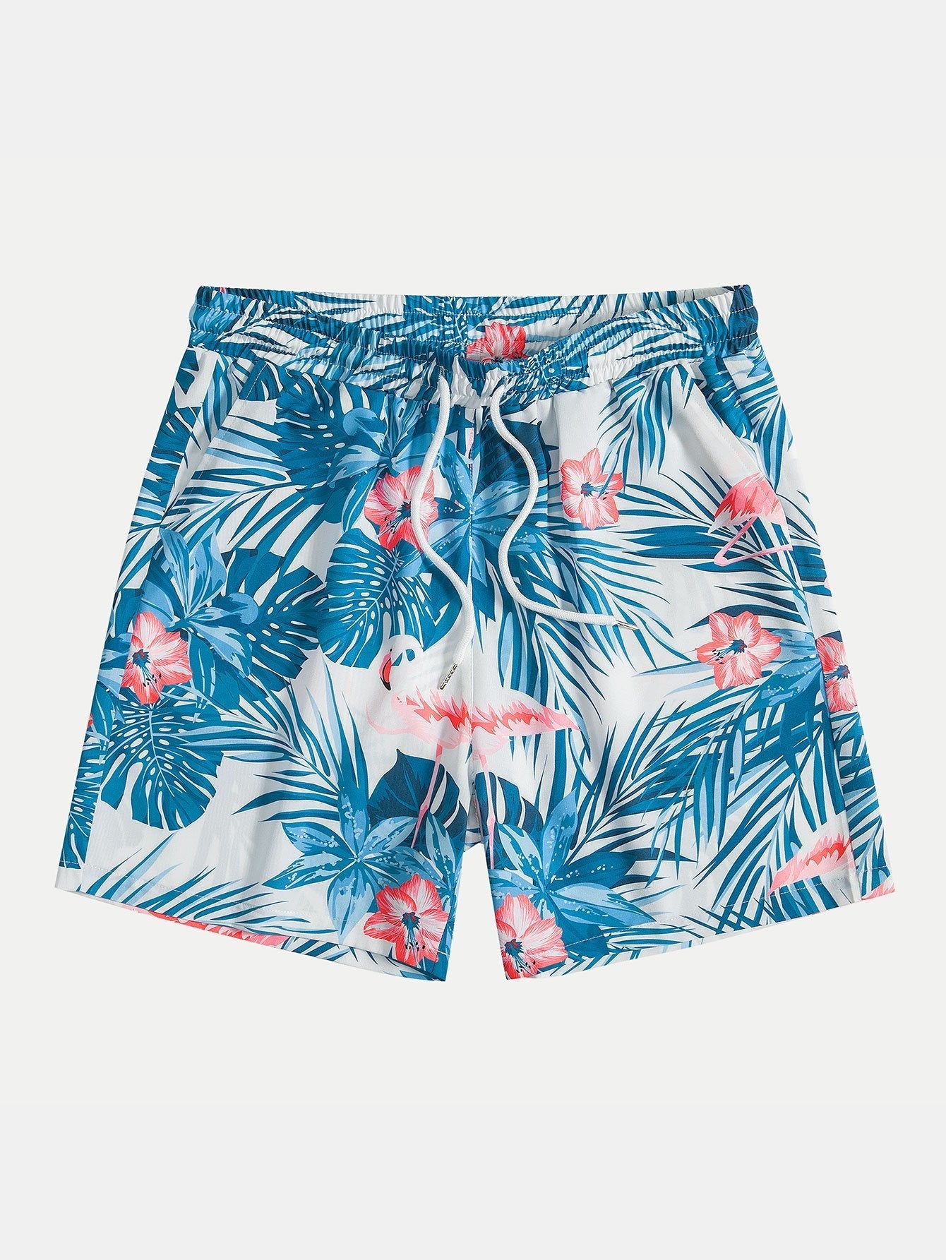 Jerónimo® | Flamingo Print Shorts