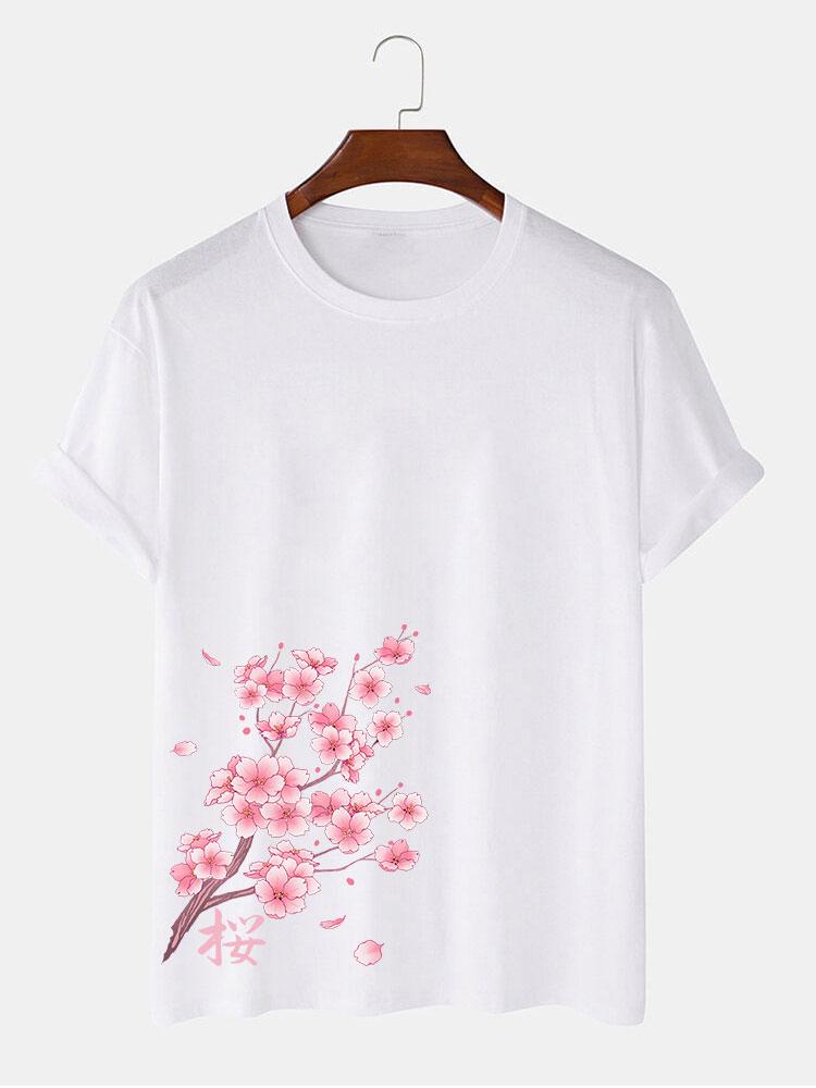 Jordan® | Cherry Blossoms Print T-Shirt
