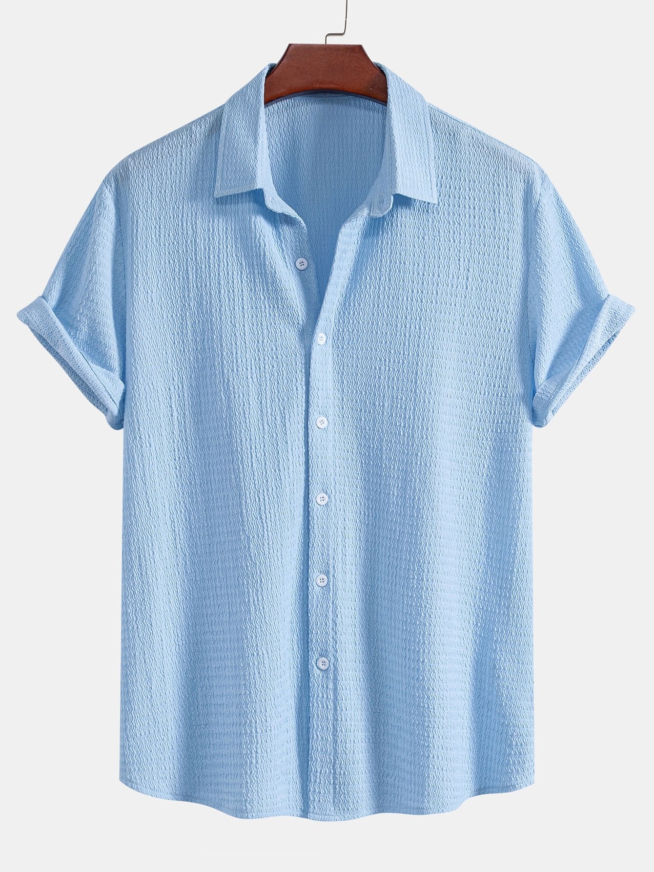 Ander® | Textured Button Up Shirt