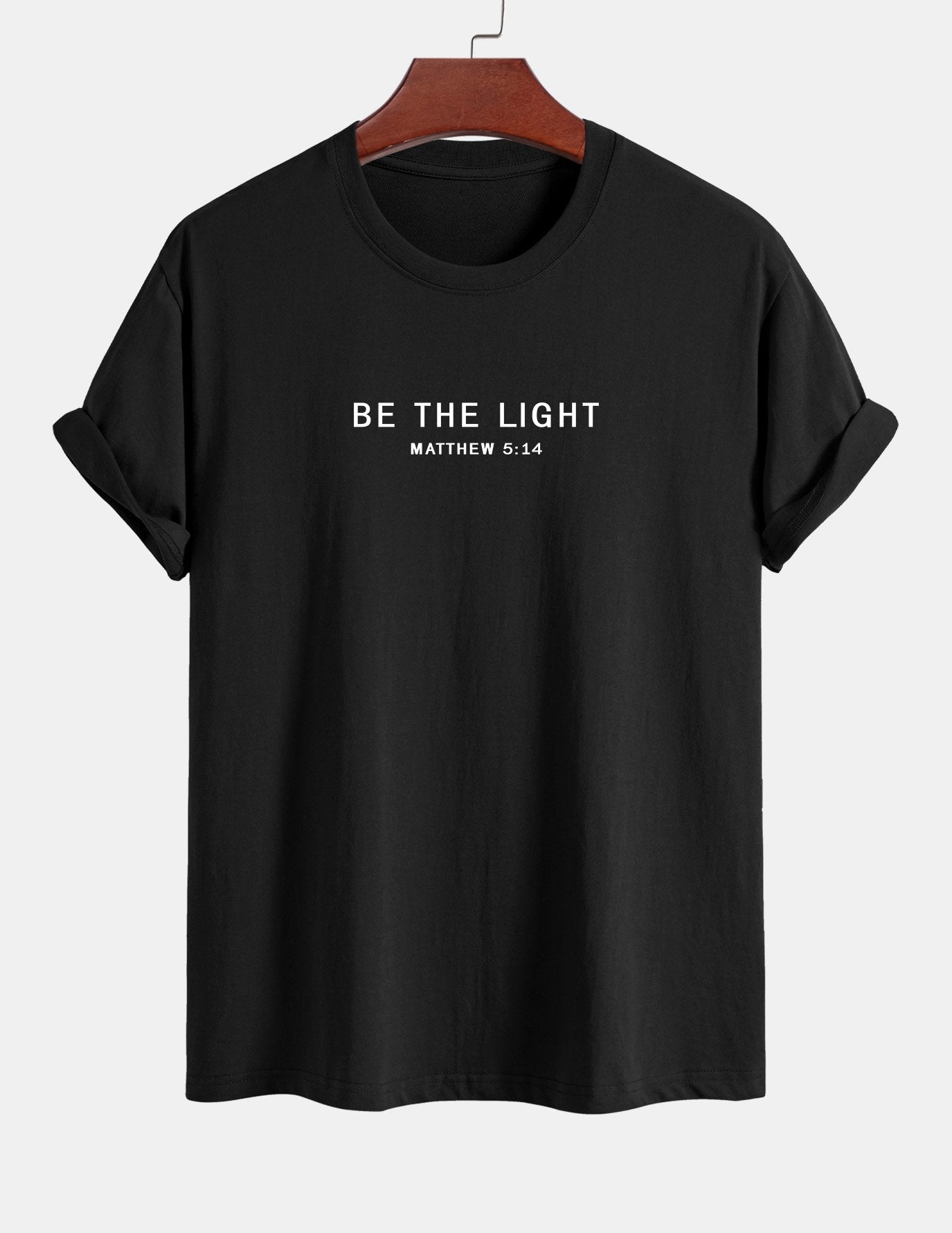 Asdrúbal® | Be The Light Print Cotton T-Shirt