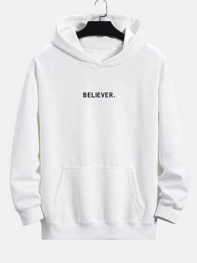 Abner | Believer Print Relax Fit Hoodie