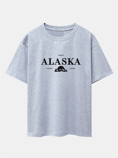 Thiago® | Slogan Print Drop Shoulder Oversize T-Shirt