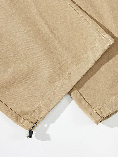 Bandon® | Elastic Drawstring Cuff Parachute Cargo Pants