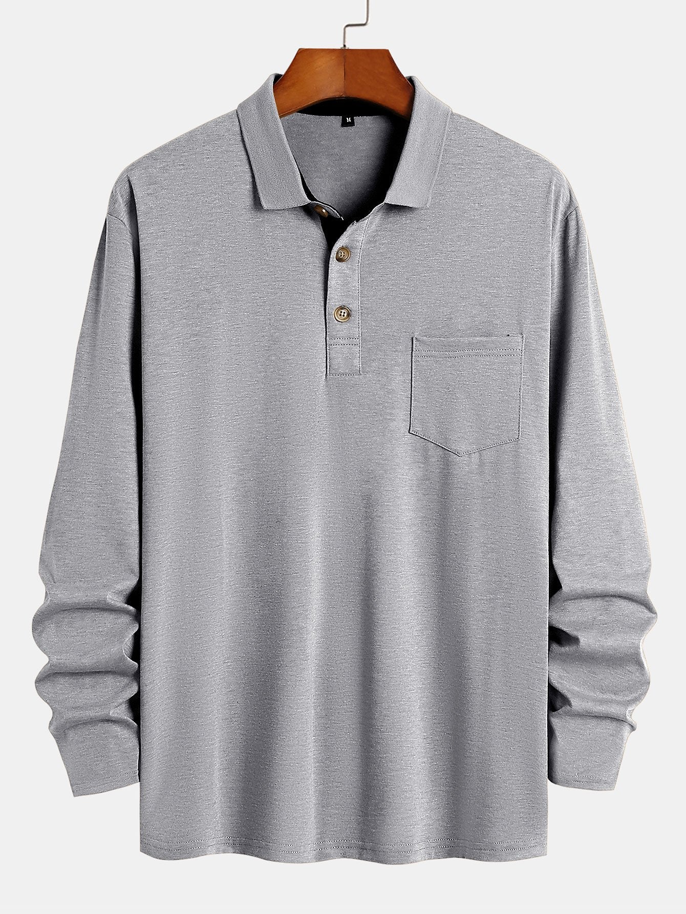 Cole | Long Sleeve Regular Fit Polo Shirt