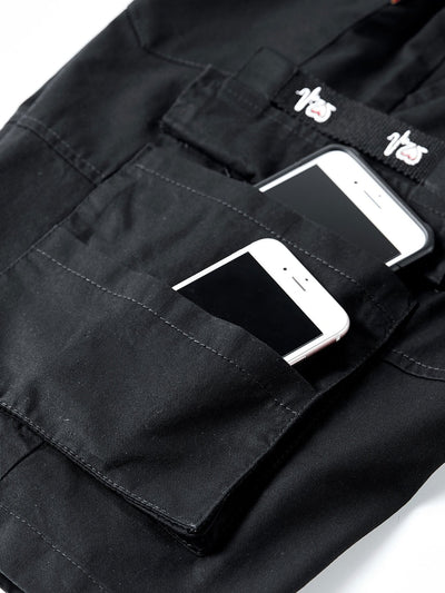 Erick | Drawstring Chino Cargo Shorts