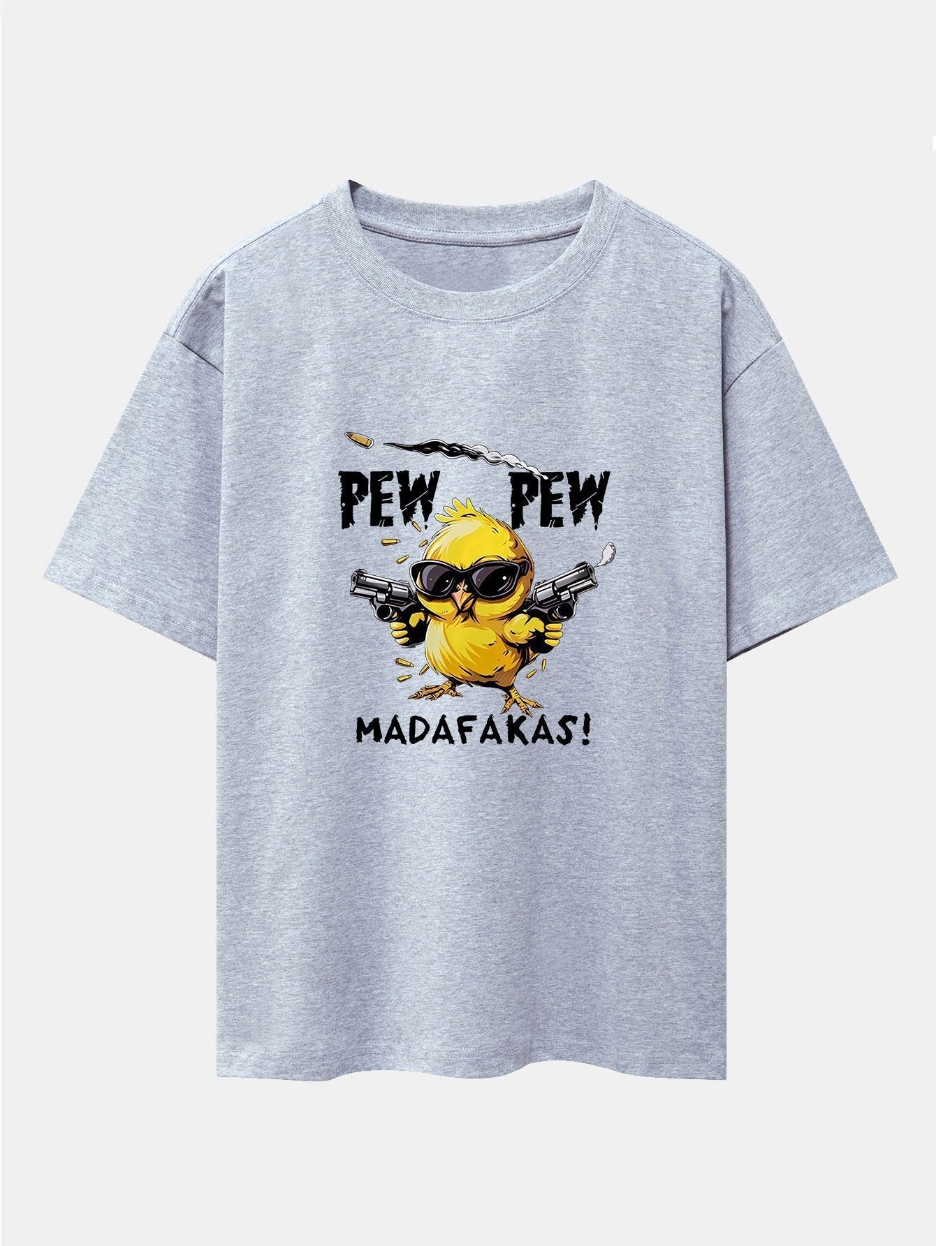 Severino® | Chicken Print Drop Shoulder Oversize T-Shirt