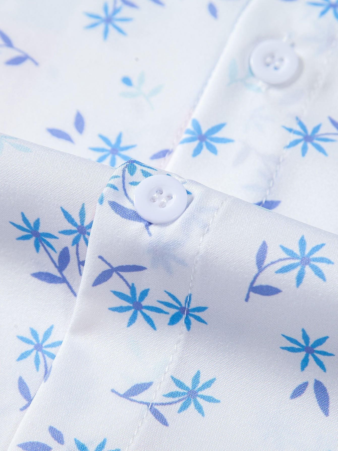 Aston® | Paisley Floral Print Button Up Shirt