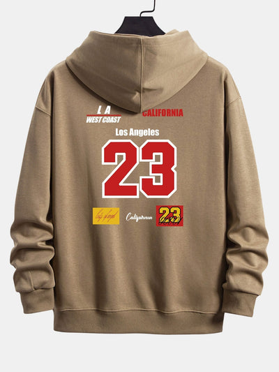 Zayn | Number 23 Print Relax Fit Hoodie