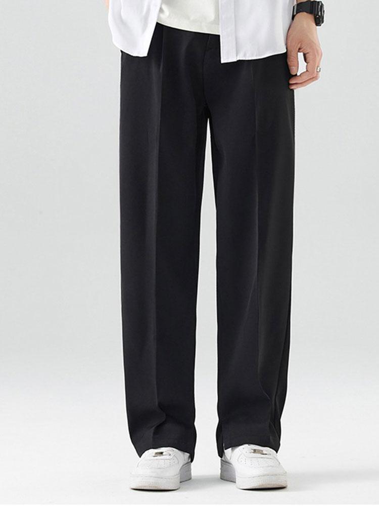 Baladeva® | Slit Hem Pleated Trousers