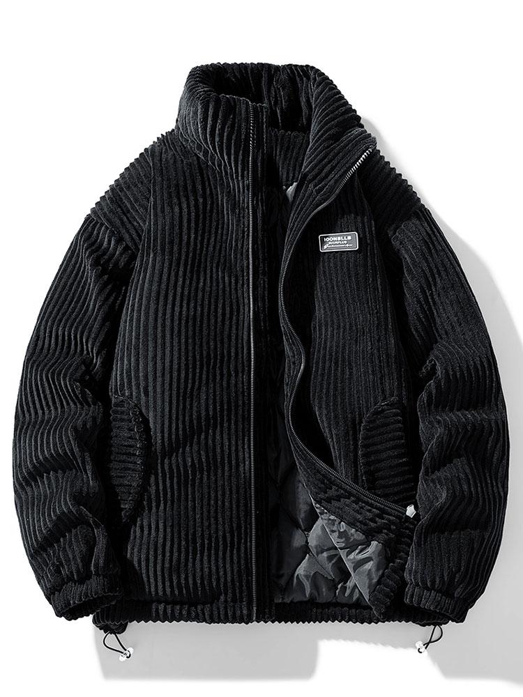 Carlos | Quilted Lined Corduroy Coat
