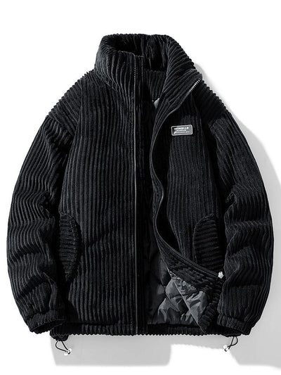 Carlos | Quilted Lined Corduroy Coat