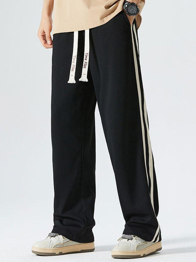 Vincent® | Vintage Side Stripe Loose Fit Straight Leg Pants