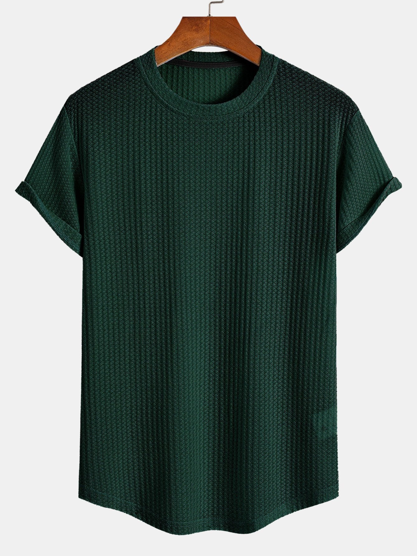 Oscar® | Waffle Arc Hem T-Shirt