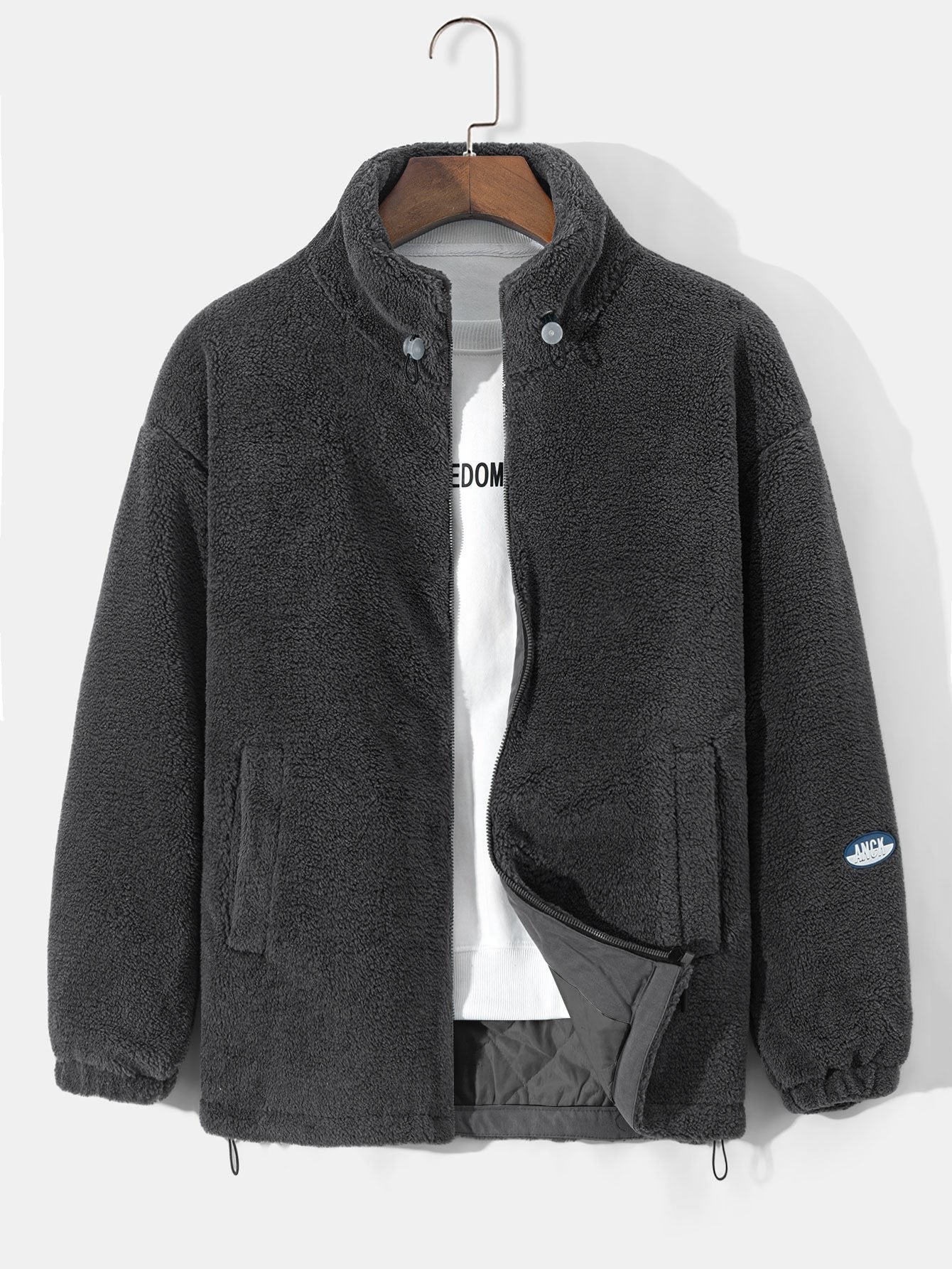 Roman | Quilted Lined Teddy Coat
