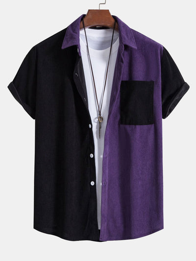 Yusuf® | Two Tone Corduroy Shirt