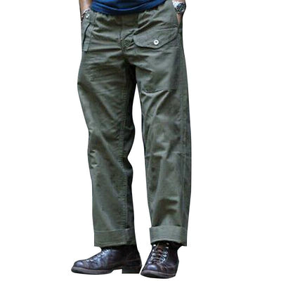 Bettin® | Men's Vintage Solid Multi Pocket Cargo Straight Leg Pants 98385976Y