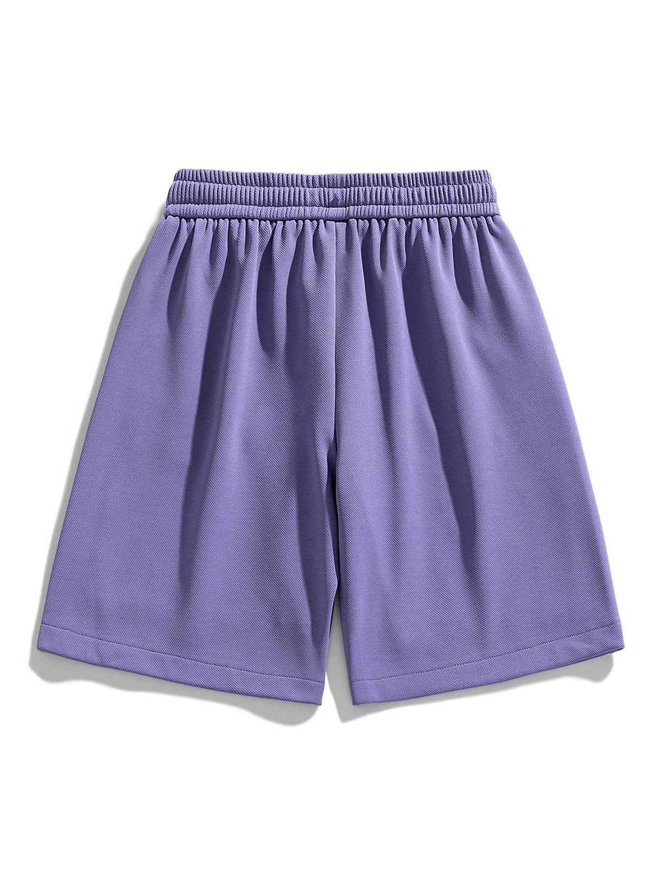Edgar | Basic Textured Drawstring Shorts