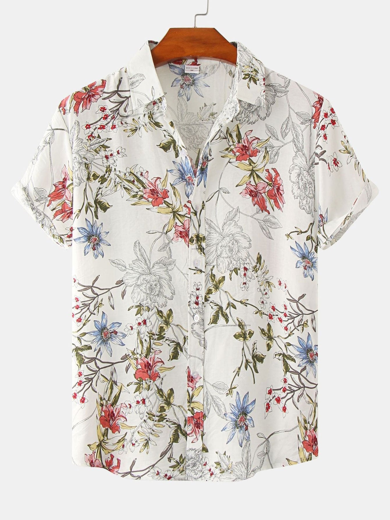 Aonghus® | Floral Print Shirt