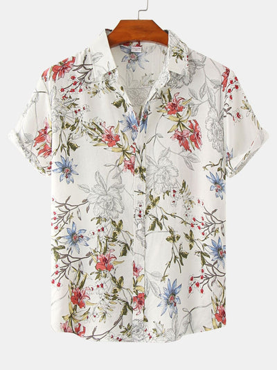 Aonghus® | Floral Print Shirt