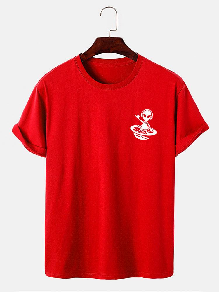 Aldegund® | Alien Print T-Shirt