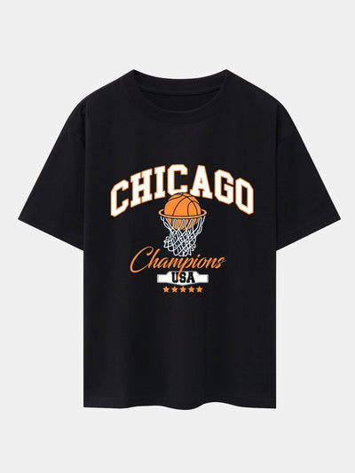 Leopoldo® | Chicago Basketball Print Oversize T-Shirt