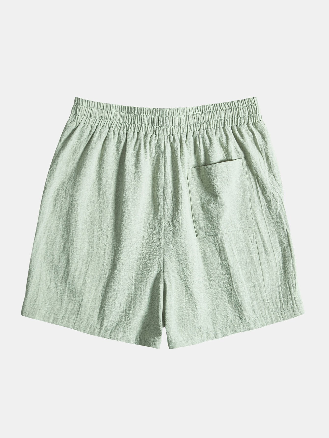 Glen® | Textured Cotton 5" Shorts