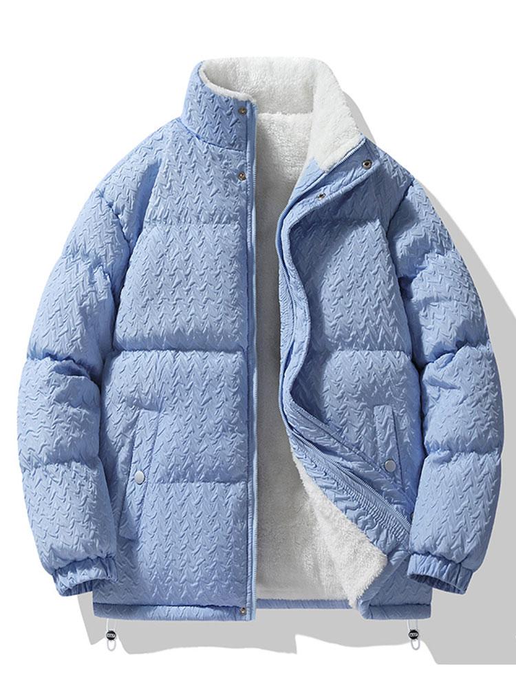 Julio | Teddy Lined Jacquard Coat
