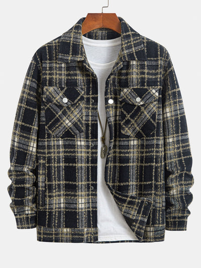 Talon | Flannel Plaid Jacket