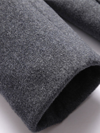 Sterling | Detachable Hooded Woolen Overcoat