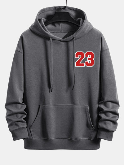 Zayn | Number 23 Print Relax Fit Hoodie
