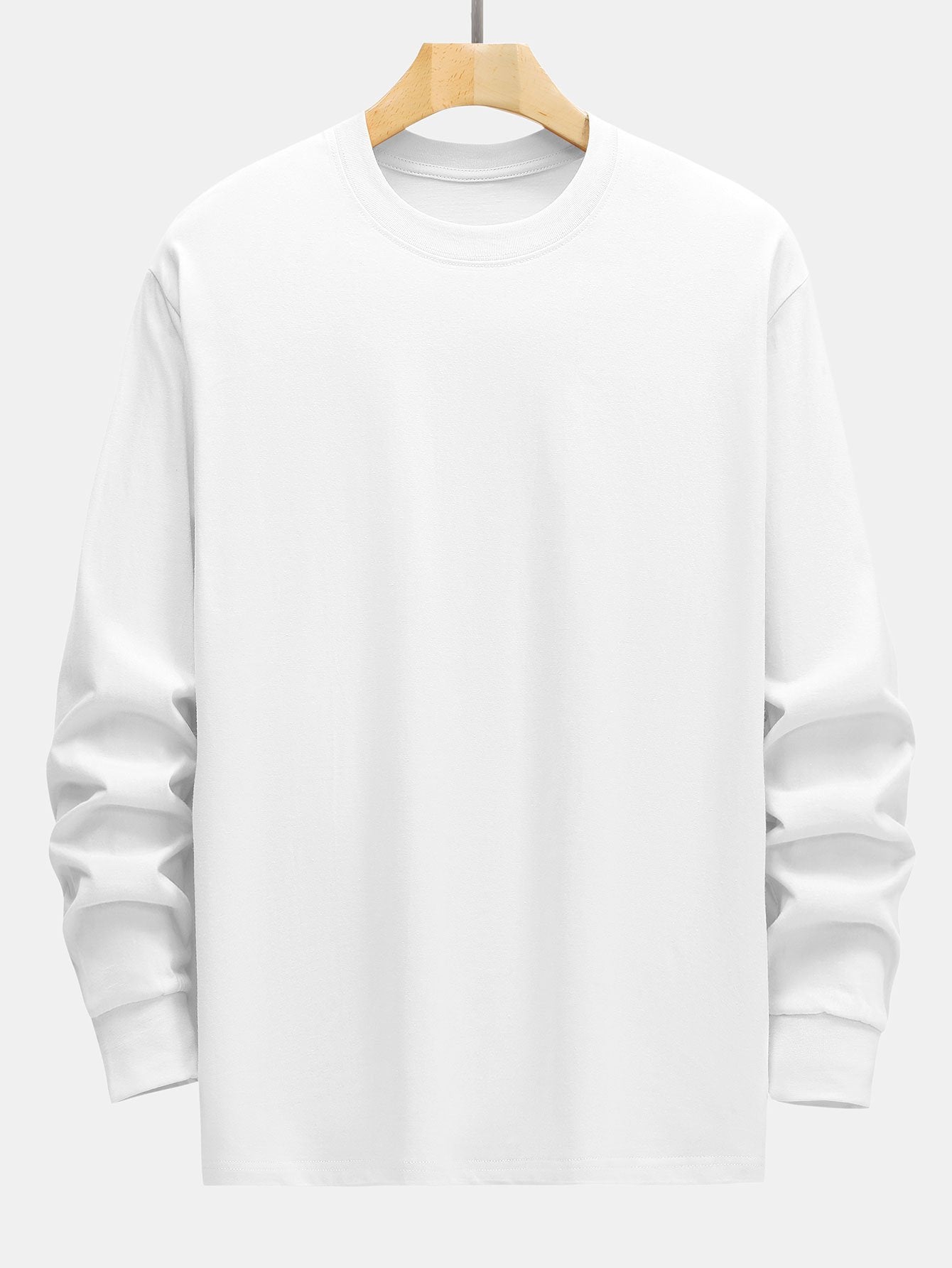 Adelard® | 3 Pieces Basic Long Sleeve Heavy Weight T-Shirts