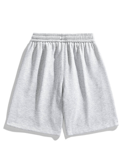 Nicanor | Basic Textured Drawstring Shorts
