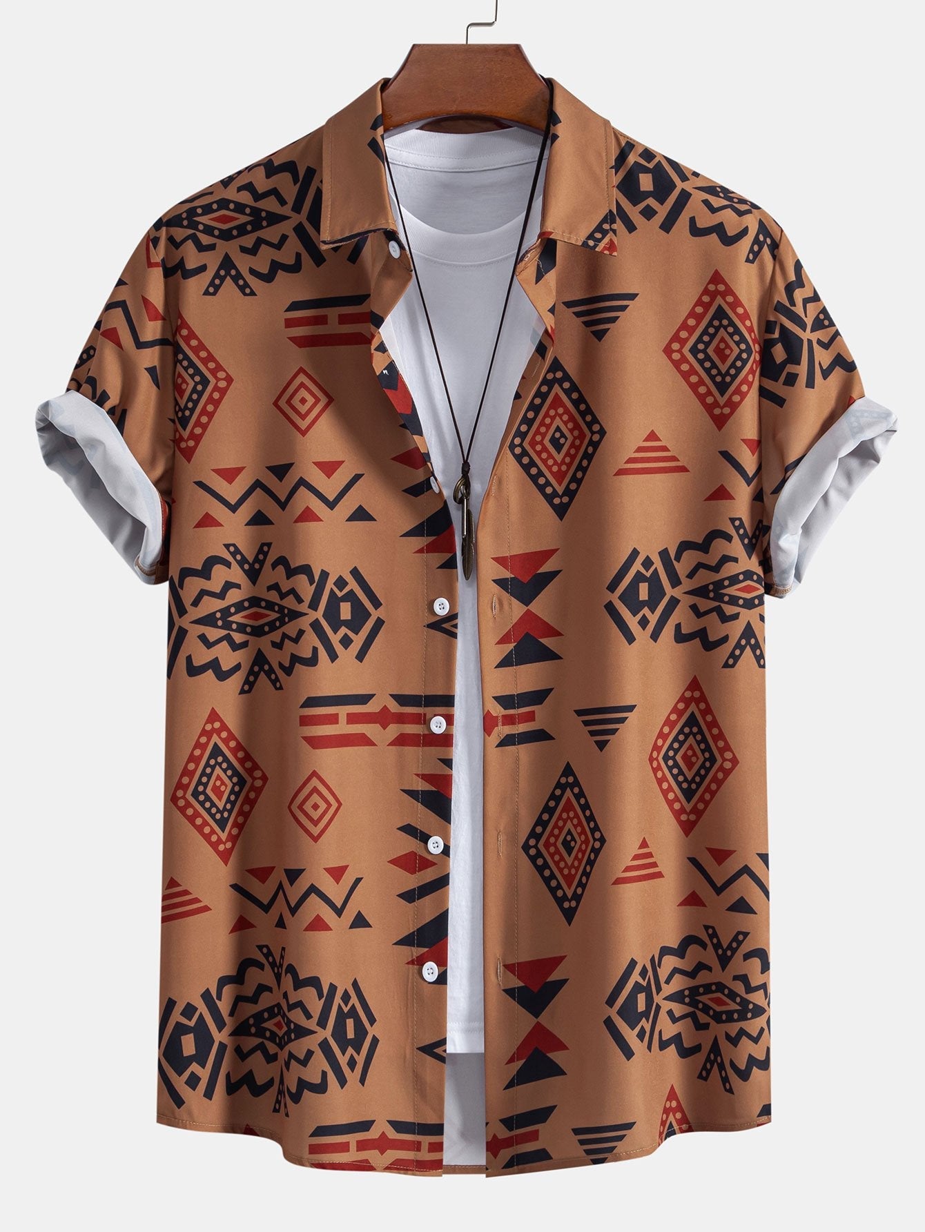 Matías® | Aztec Geometric Print Shirt