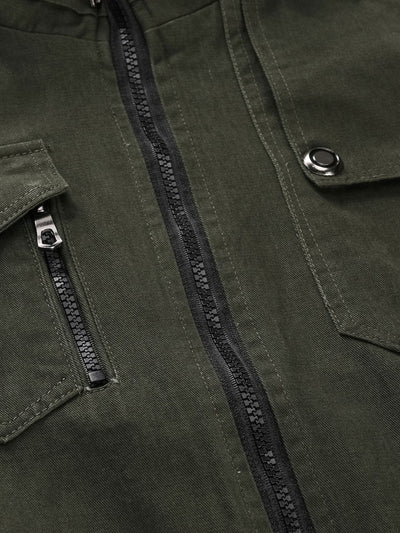 Luis | Chino Zip Up Jacket