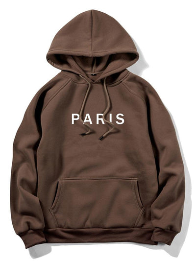 Joaquin | Paris Print Raglan Hoodie