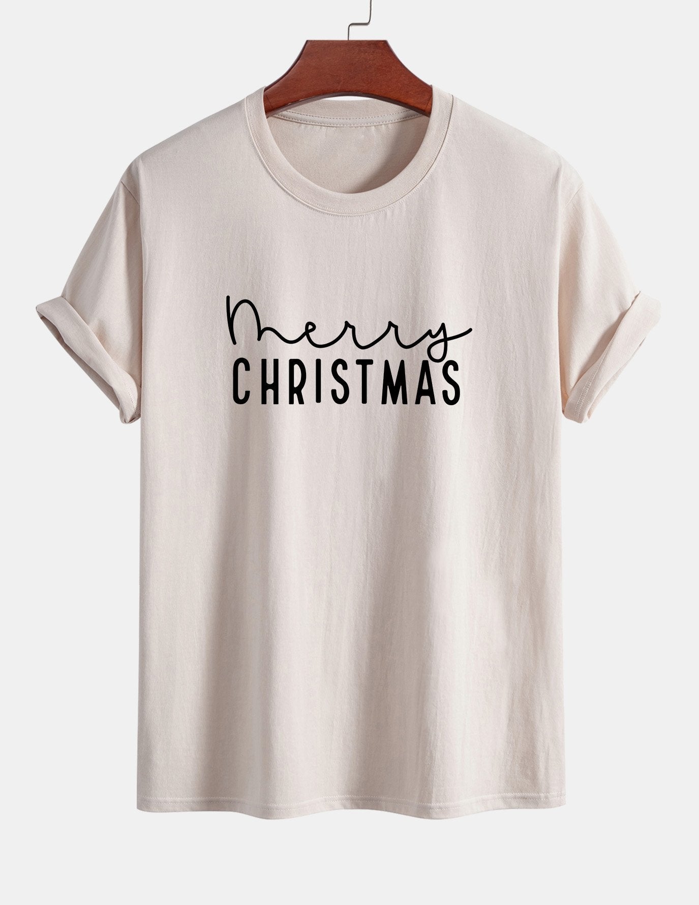 Adelmo® | Christmas Print Cotton T-Shirt
