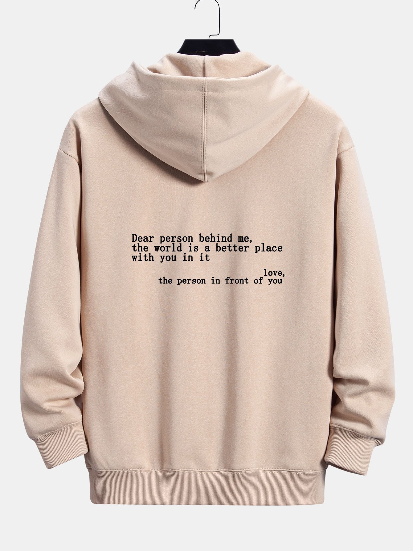 Noah | Slogan Print Relax Fit Hoodie