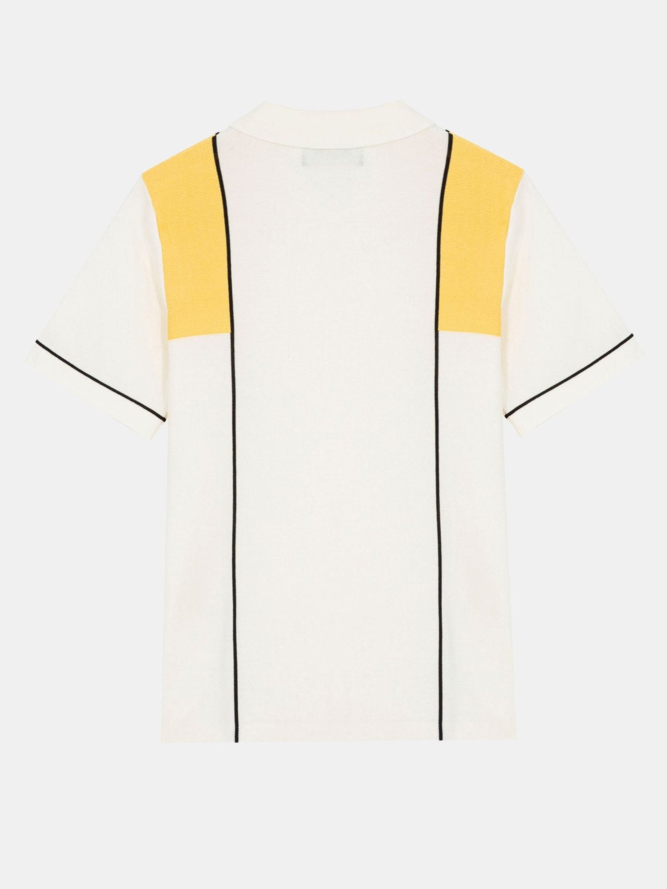 Jasper | Striped Color Block Short Sleeve Sweater Polo