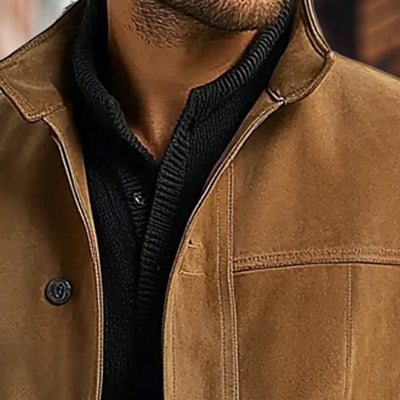 Men's Vine Sede Single Breasted Jacket