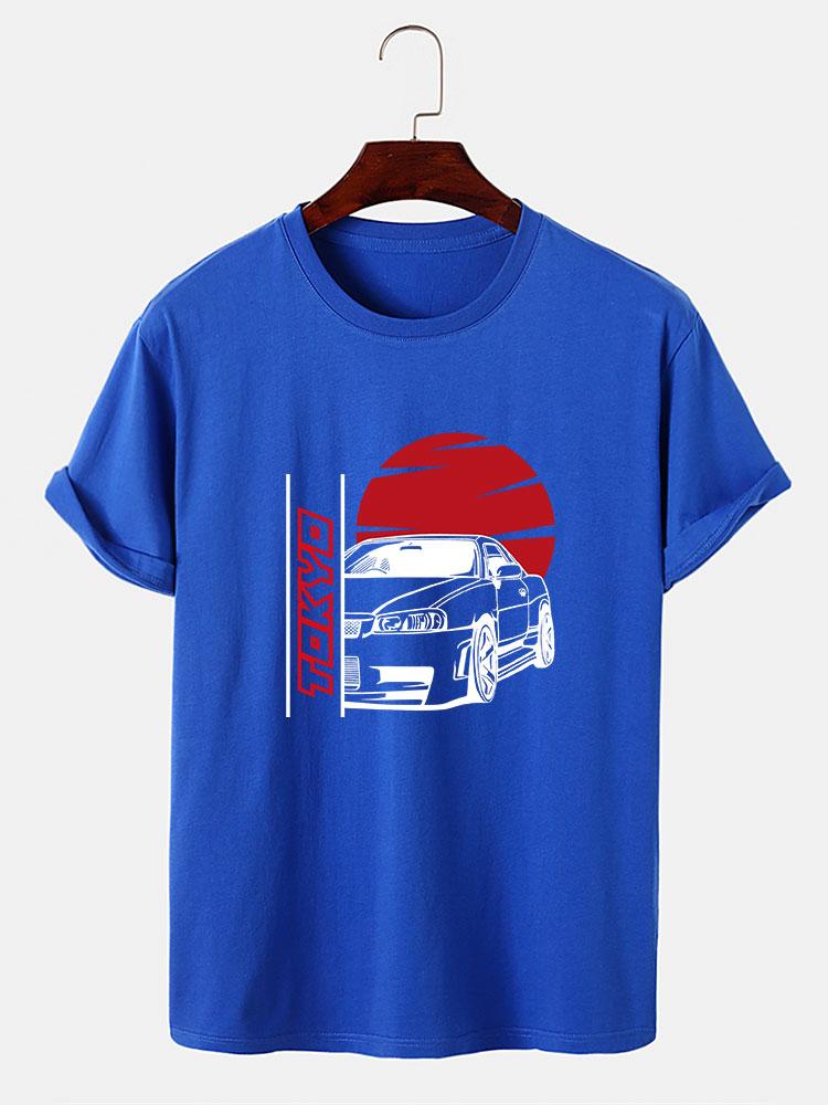 Hunter® | Tokyo Car Print T-Shirt